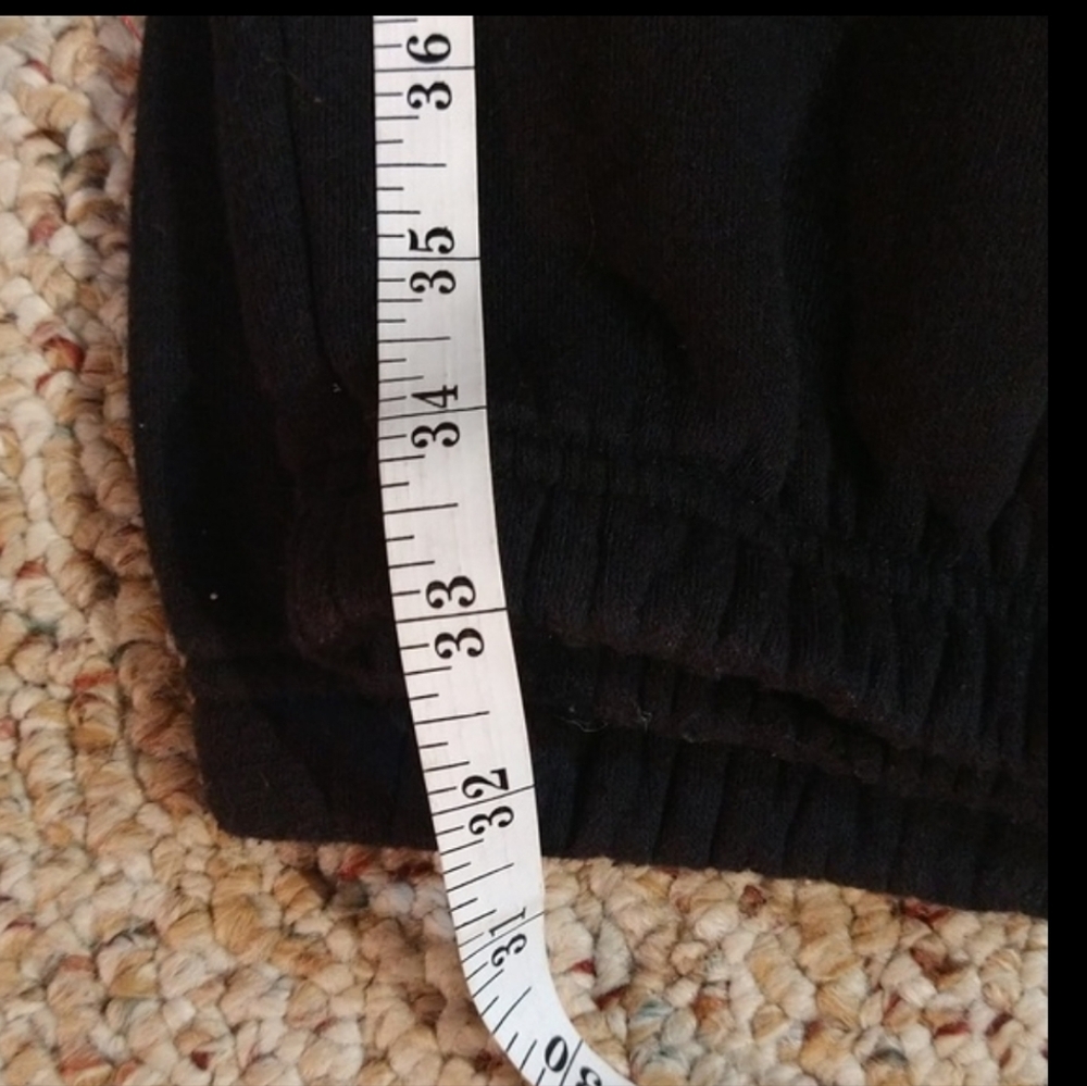 6/$15 Size Xs Black Jogger Bundle Lot of 2 Pairs – Comfy Lounge & Casual - Picture 10 of 16